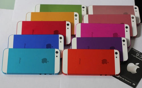 Vỏ iphone 5 với 10 màu sắc khác nhau - 1