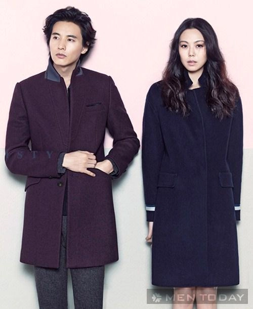 Won bin kim min hee ấm áp với trang phục mùa đông của chris christy - 1