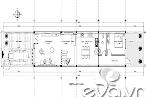 Xây 140m2 nhà cần thơ cho cả xóm khen - 1