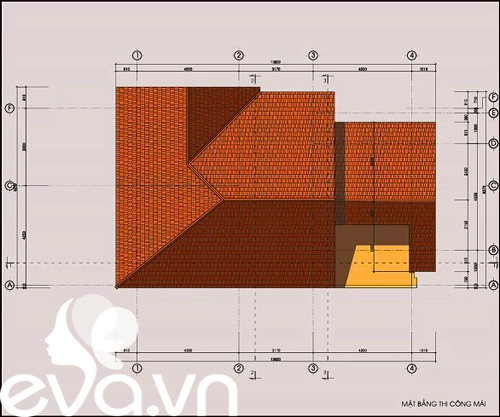 Xây 144m2 biệt thự cho cả phường thòm thèm - 4