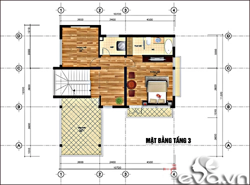 Xây 167m2 nhà 2 mặt tiền hút mắt - 4