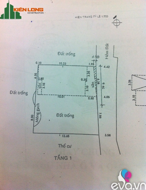 Xây nhà 3 tầng hiện đại nhất xóm - 1