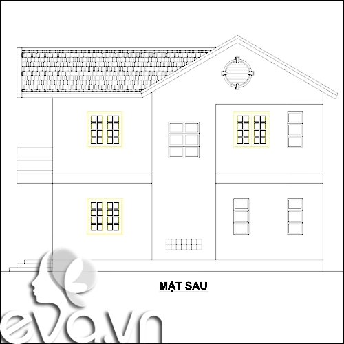 Xây nhà 80m2 xinh xắn hiện đại - 6