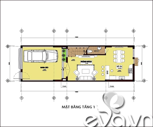 Xây nhà 90m2 mát rượi ở bắc kạn - 1