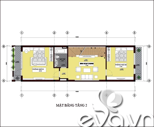 Xây nhà 90m2 mát rượi ở bắc kạn - 2