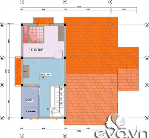 Xây nhà đơn tầng xanh mát giữa hà nội - 2