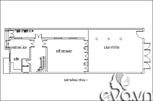 Xây nhà phố 104m2 thoáng mát ở đà nẵng - 1