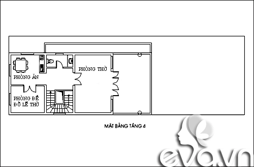 Xây nhà phố 104m2 thoáng mát ở đà nẵng - 4