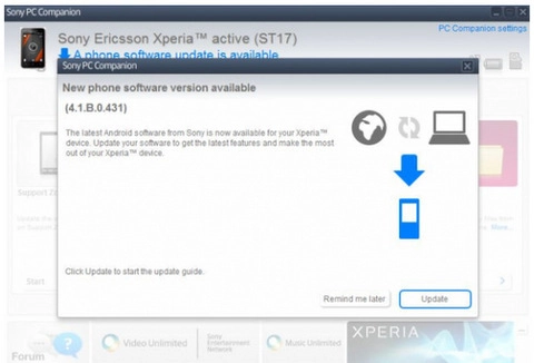 Xperia active được lên android 40 đồng loạt - 1