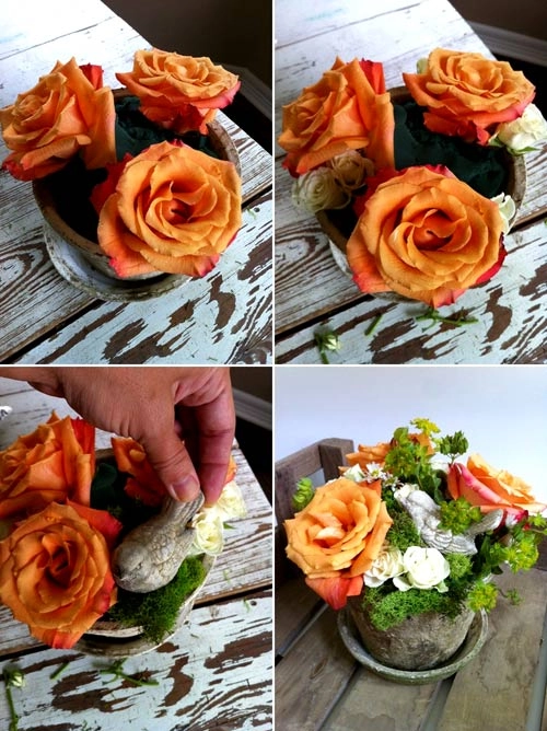 Ý tưởng cắm hoa để bàn đẹp lung linh - 3