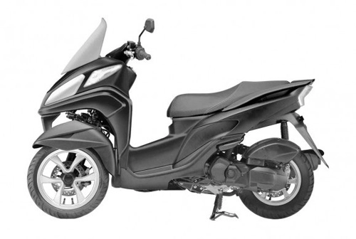 Yamaha tricity chuẩn bị ra mắt phiên bản mới - 1