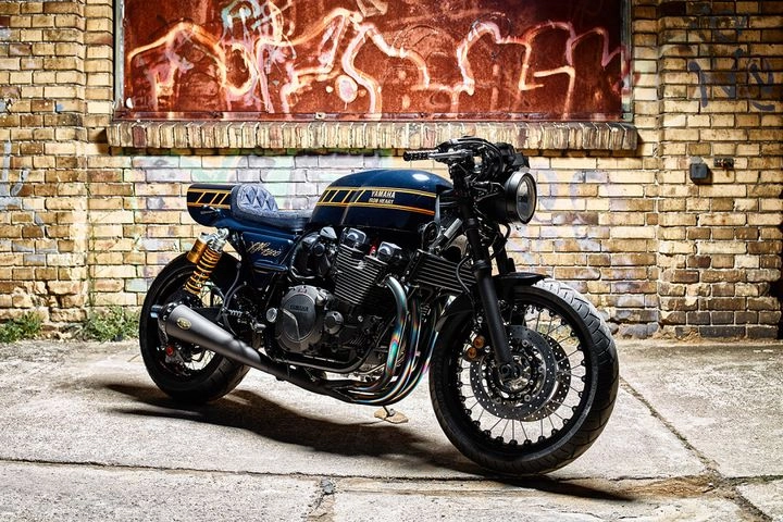 Yamaha xjr1300 siêu ngầu với phiên bản cafe racer iron heart - 5