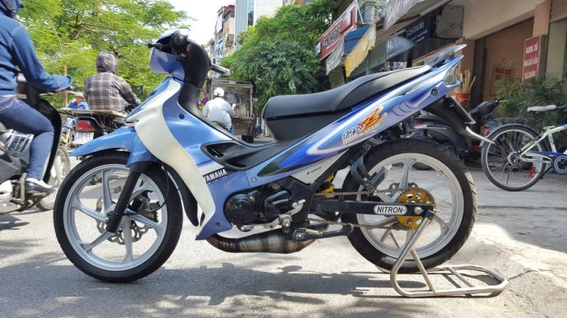 Yamaha z125 phiên bản biển xanh độ phong cách cá tính - 1