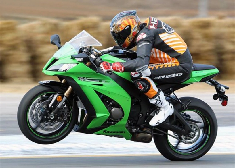 Zx10r 2011 abs green project - 1