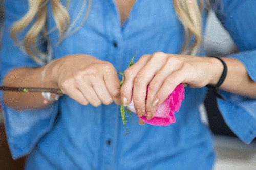 15 mẹo nhỏ biến tấu hoa tươi tặng chị em ngày 2010 - 14