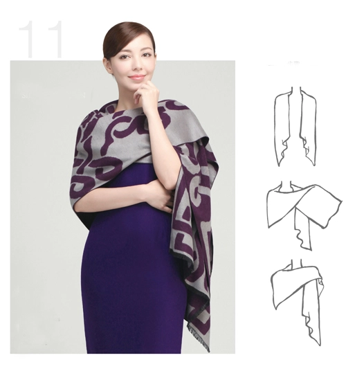 20 kiểu thắt khăn vừa sang vừa điệu cho nữ công sở - 11
