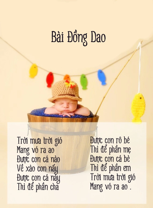 9 bài đồng dao tuyệt hay rèn trí thông minh cho bé - 8