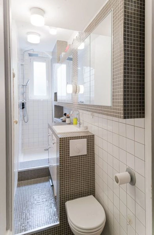 9 ý tưởng lớn tối ưu hóa không gian phòng tắm hẹp - 2