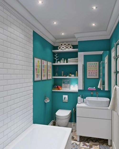 9 ý tưởng lớn tối ưu hóa không gian phòng tắm hẹp - 6