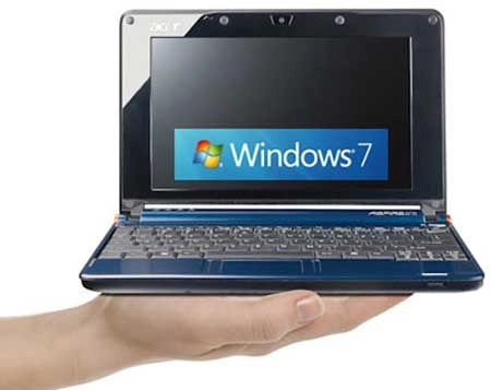 Acer sẽ ra netbook chạy windows 7 - 1