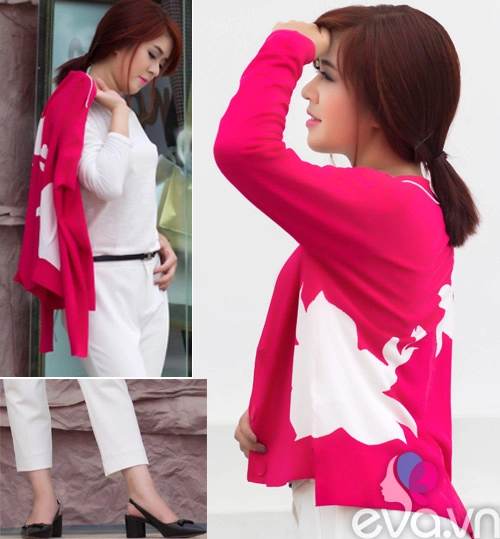 Áo cardigan tươi trẻ cho nữ công sở ngại hở - 8