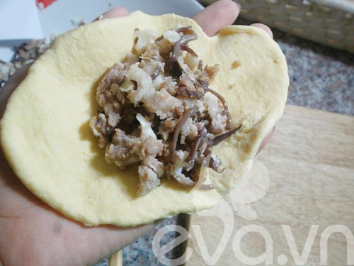 Bánh bao nhân nấm ngon cho bữa sáng - 8