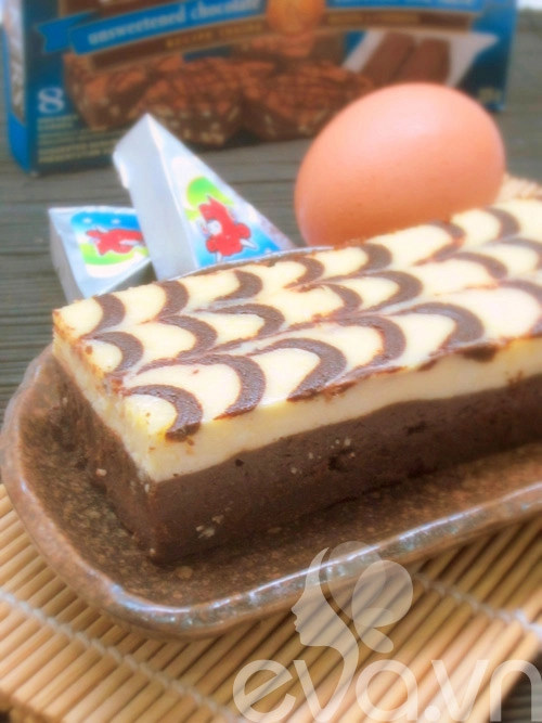 Bánh creamcheese brownies vụng cũng làm được - 16