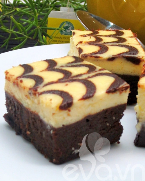 Bánh creamcheese brownies vụng cũng làm được - 18