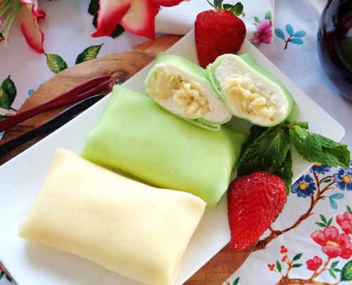 Bánh crepe kem sầu riêng siêu ngon - 9