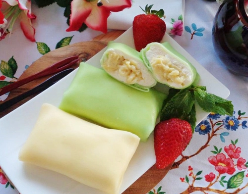 Bánh crepe kem sầu riêng siêu ngon - 11