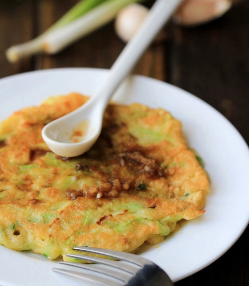 Bánh pancake bí ngòi kiểu trung quốc - 6