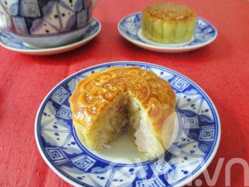 Bánh trung thu nướng nhân dừa - 18