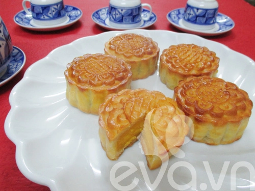 Bánh trung thu tốc hành nhân custard - 17