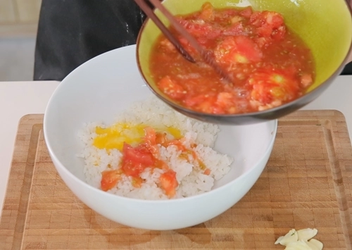 Cà chua nhồi cơm thịt bò nướng phô mai - 5