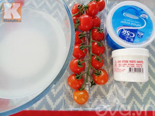 Cách làm mứt cà chua bi dẻo ngon thơm ngọt - 1