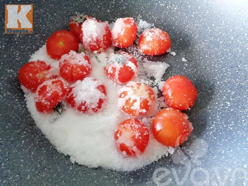 Cách làm mứt cà chua bi dẻo ngon thơm ngọt - 5