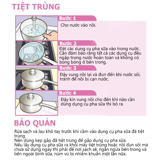 Cách pha sữa công thức chuẩn nhất cho bé theo who - 3