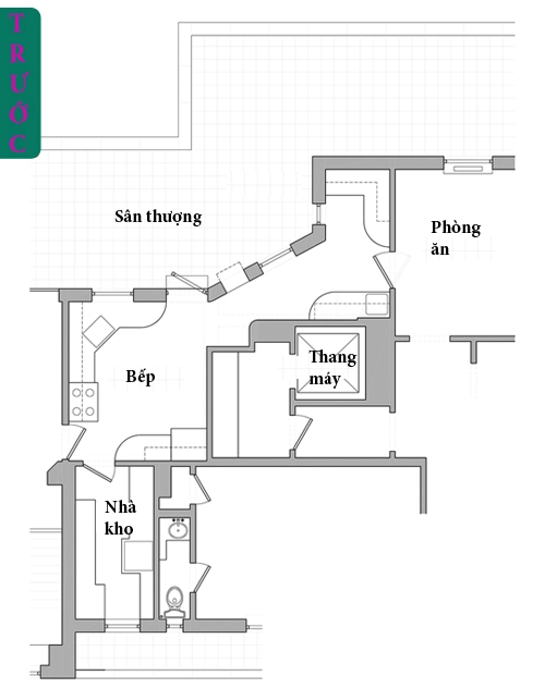 Cải tạo bếp nhỏ hẹp đẹp mỹ mãn - 3