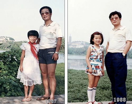 Cảm động cha và con gái chụp ảnh cùng một chỗ suốt 35 năm - 4