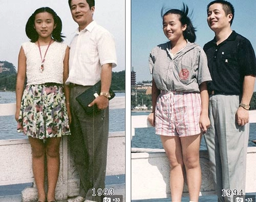 Cảm động cha và con gái chụp ảnh cùng một chỗ suốt 35 năm - 6