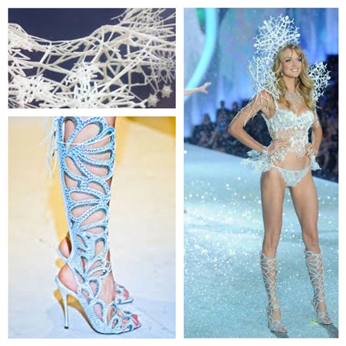 Cận cảnh gót hài của chân dài tại victorias secret show 2013 - 1