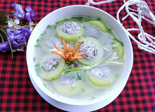 Canh bí đao nhồi thịt thanh mát - 8