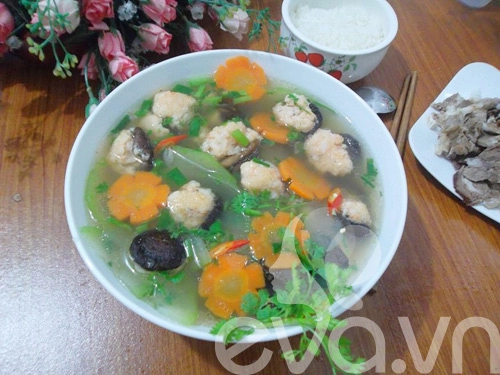 Canh bí nấu nấm ngon miễn chê - 9