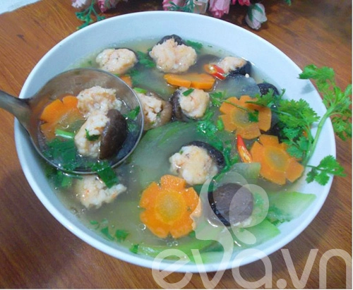 Canh bí nấu nấm ngon miễn chê - 10