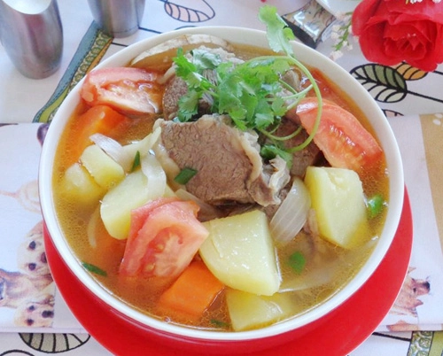 Canh sườn bò ngon miệng cuối tuần - 4