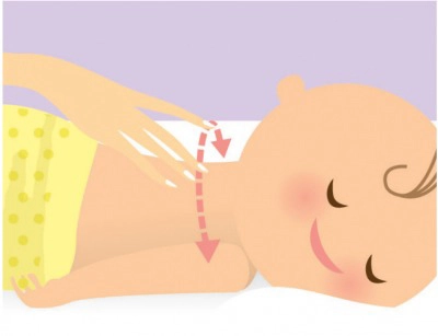Chiêu massage tăng miễn dịch cho bé sơ sinh - 2