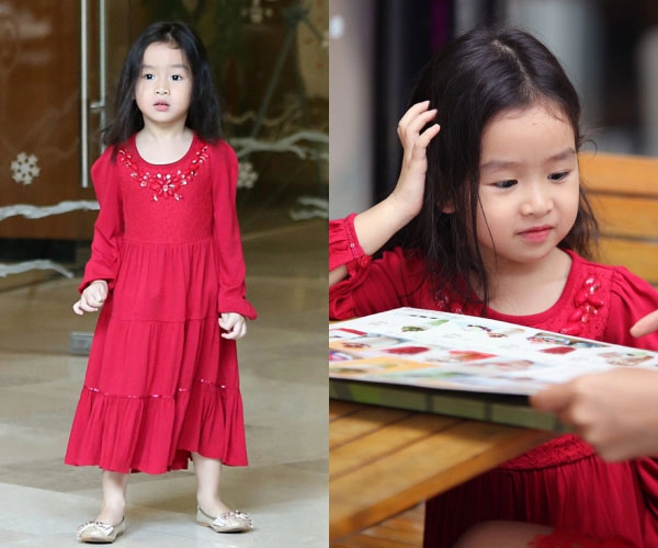Con gái lưu hương giang sành điệu từ trứng nước - 2
