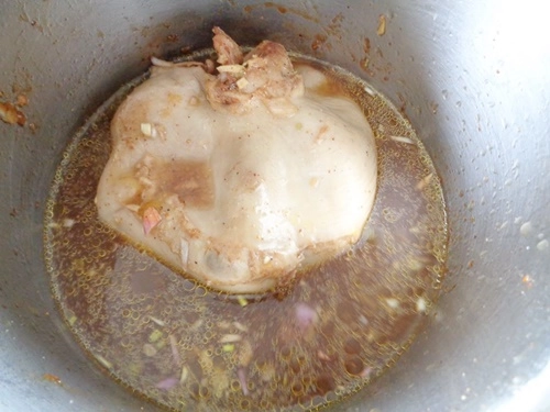 Dạ dày heo om nước dừa ngon cơm - 5