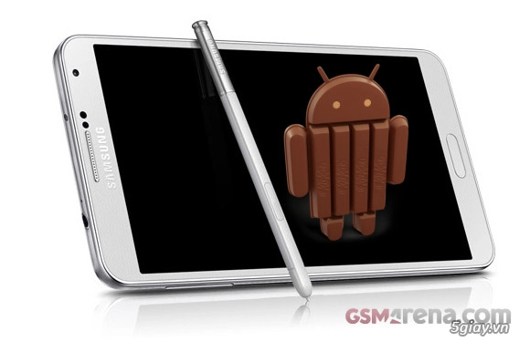 Galaxy note 3 phiên bản exynos 5 octa nhận android 44 kitkat - 1