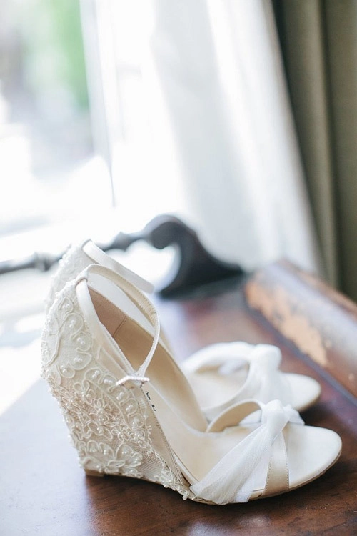 Giày cưới lãng mạn nâng niu gót hồng cô dâu - 3